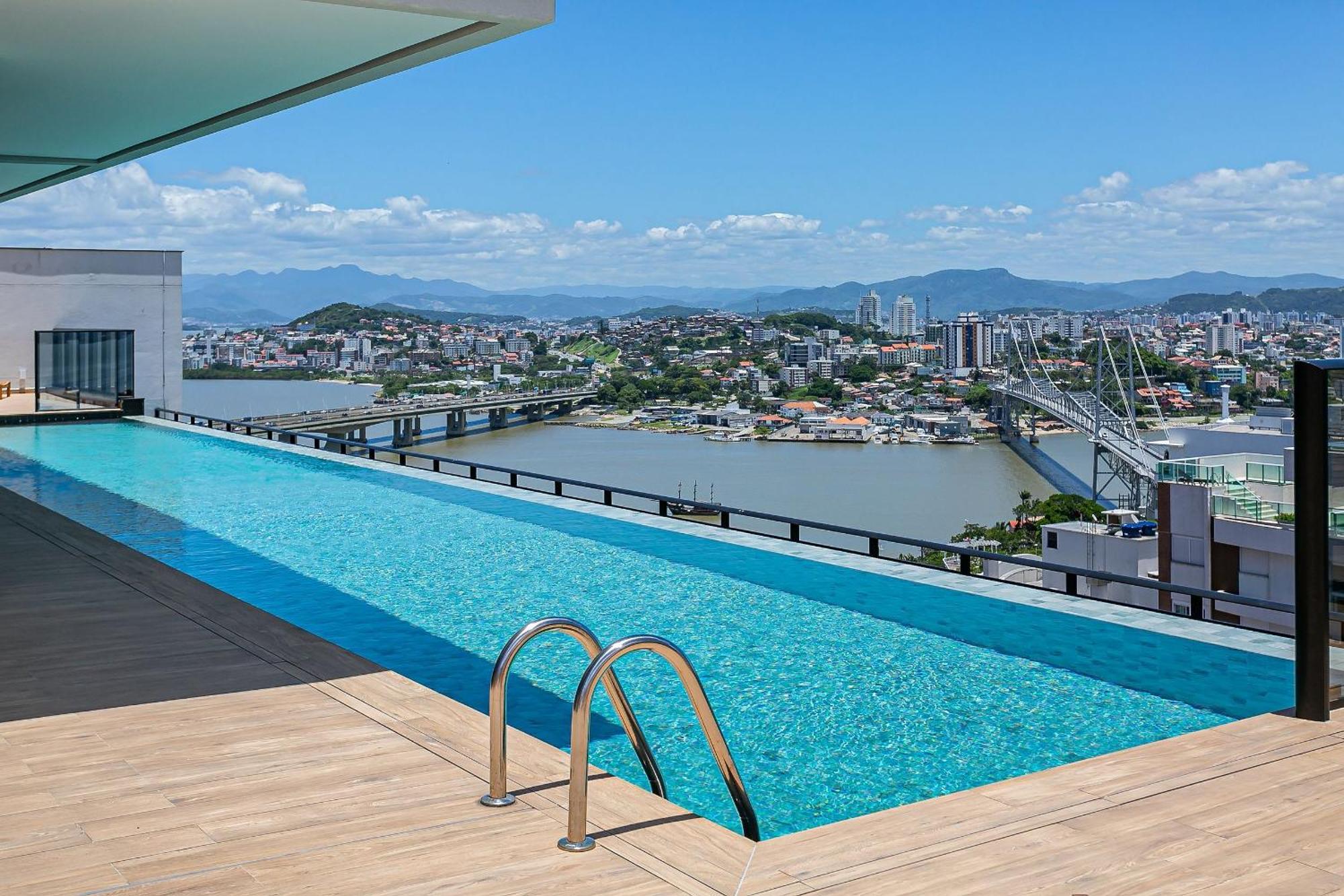 Wi-fi 500mb | Vista Mar E Pontes #ca51 Apartamento Florianópolis